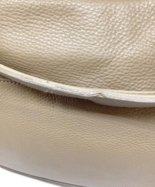 PELLE MORBIDA（ペッレモルビダ）PELLE MORBIDA (ペッレモルビダ) Maiden Voyage エディターズバッグ（メイデンボヤージュ エディターズバッグ） ベージュの古着・服飾アイテム