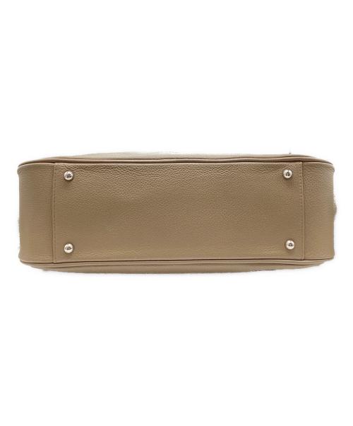 PELLE MORBIDA（ペッレモルビダ）PELLE MORBIDA (ペッレモルビダ) Maiden Voyage エディターズバッグ（メイデンボヤージュ エディターズバッグ） ベージュの古着・服飾アイテム