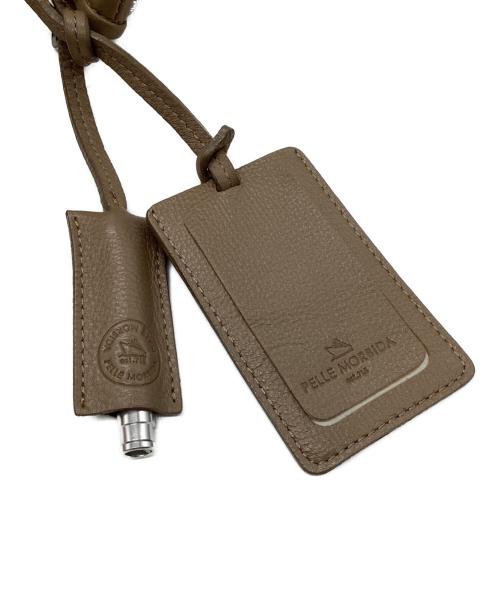 PELLE MORBIDA（ペッレモルビダ）PELLE MORBIDA (ペッレモルビダ) Maiden Voyage エディターズバッグ（メイデンボヤージュ エディターズバッグ） ベージュの古着・服飾アイテム