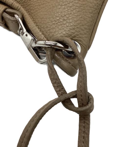 PELLE MORBIDA（ペッレモルビダ）PELLE MORBIDA (ペッレモルビダ) Maiden Voyage エディターズバッグ（メイデンボヤージュ エディターズバッグ） ベージュの古着・服飾アイテム