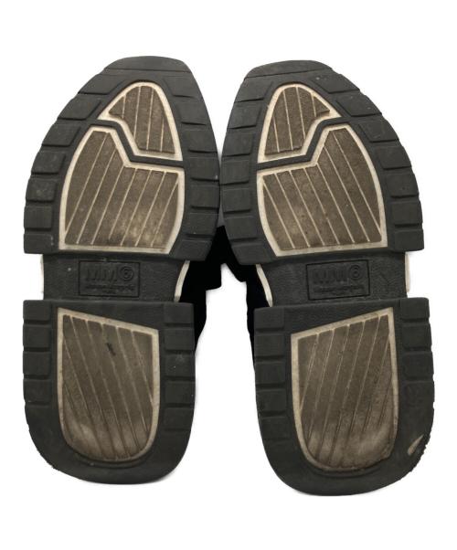 MM6 Maison Margiela（エムエムシックスメゾンマルジェラ）MM6 Maison Margiela (エムエムシックスメゾンマルジェラ) リボンスニーカー ブラック サイズ:38の古着・服飾アイテム
