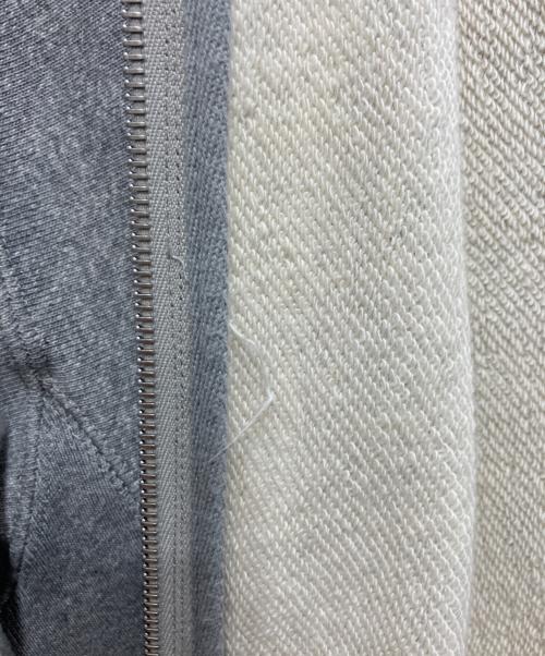AURALEE（オーラリー）AURALEE (オーラリー) SMOOTH SOFT BD SWEAT ZIP PARKA（スムースソフトBDスウェットジップパーカー） グレー サイズ:SIZE　1の古着・服飾アイテム