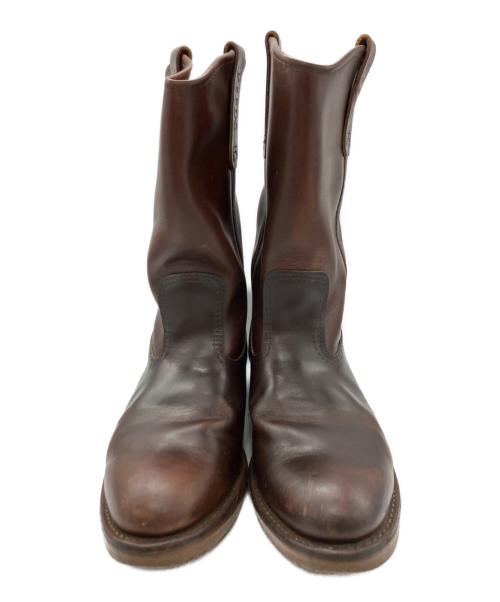 RED WING（レッドウィング）RED WING (レッドウィング) ペコスブーツ ブラウン サイズ: 24.5cmの古着・服飾アイテム