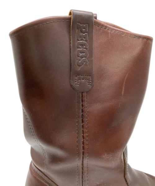 RED WING（レッドウィング）RED WING (レッドウィング) ペコスブーツ ブラウン サイズ: 24.5cmの古着・服飾アイテム