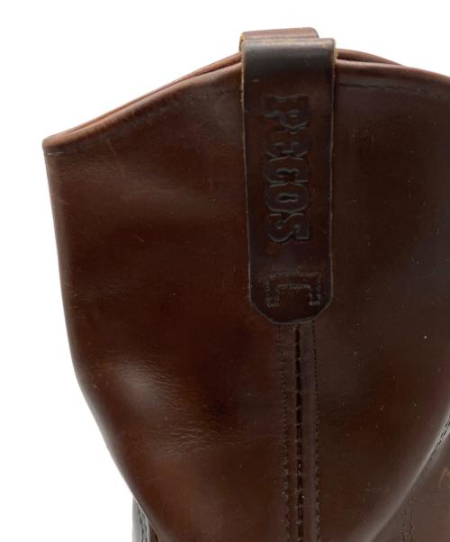 RED WING（レッドウィング）RED WING (レッドウィング) ペコスブーツ ブラウン サイズ: 24.5cmの古着・服飾アイテム