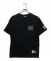 X-LARGE（エクストララージ）の古着「ワッペン刺繍Tシャツ」｜ブラック