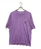 COACHコーチ）の古着「ポケットTシャツ」｜パープル