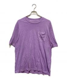 COACH（コーチ）の古着「ポケットTシャツ」｜パープル