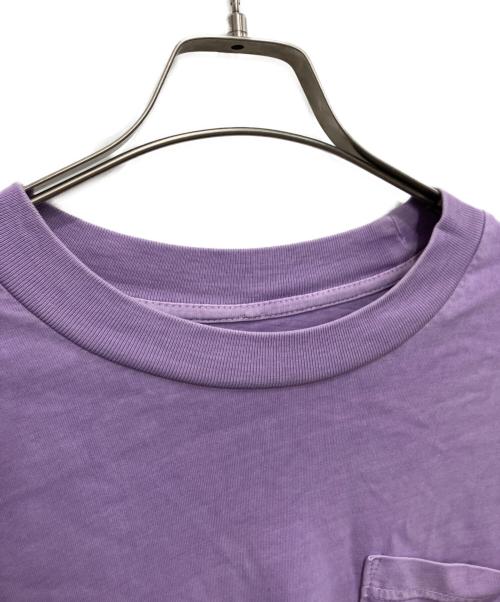COACH（コーチ）COACH (コーチ) ポケットTシャツ パープル サイズ:Sの古着・服飾アイテム