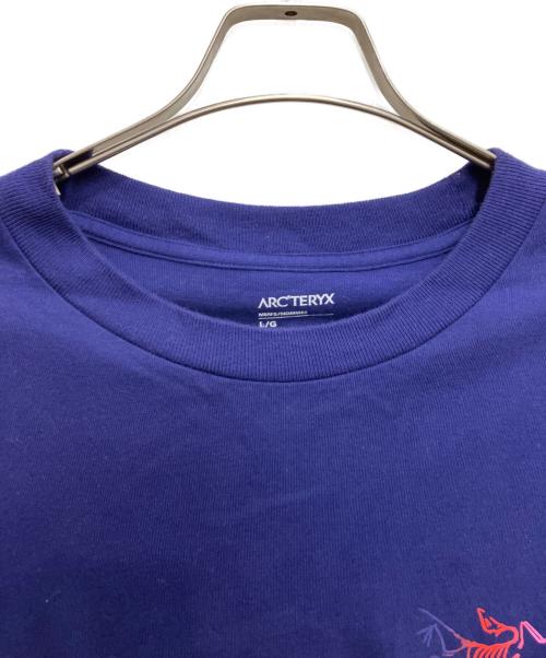 ARC'TERYX（アークテリクス）ARC'TERYX (アークテリクス) KRAGG COTTON LOGO SS（クラッグコットンロゴSS） パープル サイズ:Lの古着・服飾アイテム