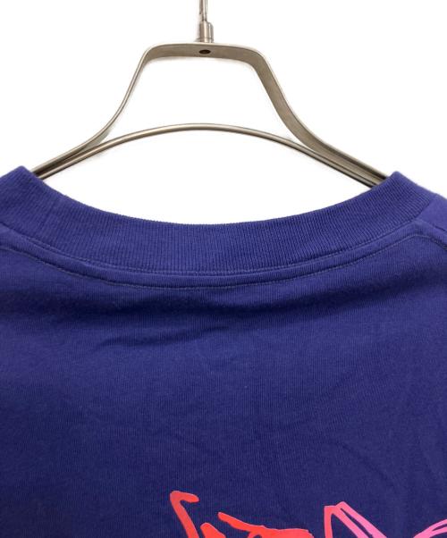 ARC'TERYX（アークテリクス）ARC'TERYX (アークテリクス) KRAGG COTTON LOGO SS（クラッグコットンロゴSS） パープル サイズ:Lの古着・服飾アイテム
