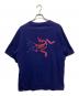 ARC'TERYX (アークテリクス) KRAGG COTTON LOGO SS（クラッグコットンロゴSS） パープル サイズ:L：8000円