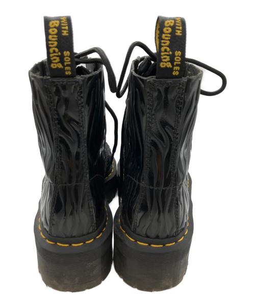 Dr.Martens（ドクターマーチン）Dr.Martens (ドクターマーチン) SINCLAIR ZEBRAセンタージップブーツ（シンクレアゼブラセンタージップブーツ） ブラック サイズ:UK 5の古着・服飾アイテム
