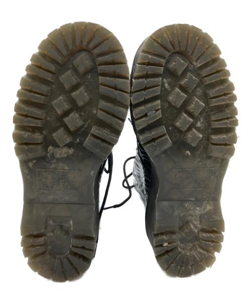 Dr.Martens（ドクターマーチン）Dr.Martens (ドクターマーチン) SINCLAIR ZEBRAセンタージップブーツ（シンクレアゼブラセンタージップブーツ） ブラック サイズ:UK 5の古着・服飾アイテム
