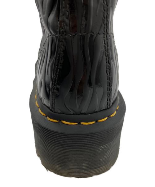 Dr.Martens（ドクターマーチン）Dr.Martens (ドクターマーチン) SINCLAIR ZEBRAセンタージップブーツ（シンクレアゼブラセンタージップブーツ） ブラック サイズ:UK 5の古着・服飾アイテム