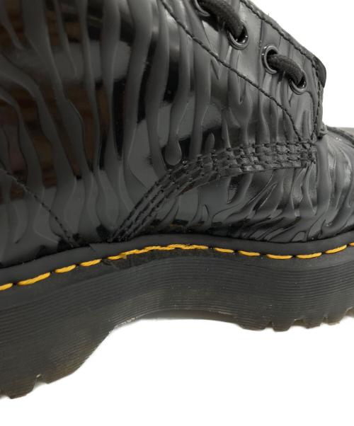 Dr.Martens（ドクターマーチン）Dr.Martens (ドクターマーチン) SINCLAIR ZEBRAセンタージップブーツ（シンクレアゼブラセンタージップブーツ） ブラック サイズ:UK 5の古着・服飾アイテム
