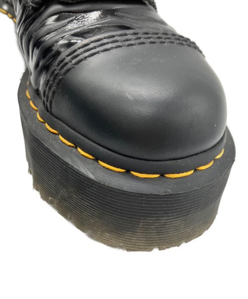 Dr.Martens（ドクターマーチン）Dr.Martens (ドクターマーチン) SINCLAIR ZEBRAセンタージップブーツ（シンクレアゼブラセンタージップブーツ） ブラック サイズ:UK 5の古着・服飾アイテム