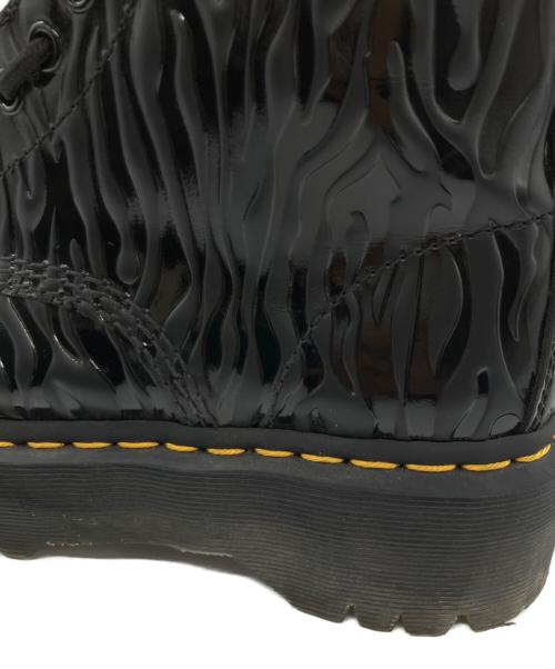 Dr.Martens（ドクターマーチン）Dr.Martens (ドクターマーチン) SINCLAIR ZEBRAセンタージップブーツ（シンクレアゼブラセンタージップブーツ） ブラック サイズ:UK 5の古着・服飾アイテム