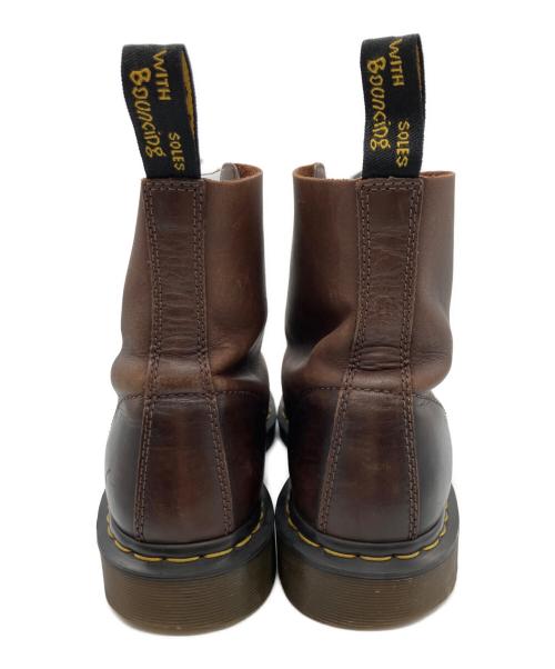 Dr.Martens（ドクターマーチン）Dr.Martens (ドクターマーチン) PASCAL8ホールブーツ （パスカル8ホールブーツ） ブラウン サイズ:UK8の古着・服飾アイテム