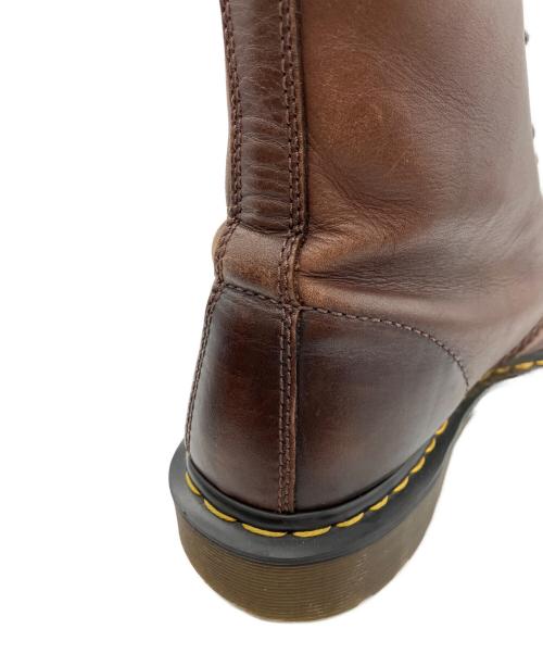 Dr.Martens（ドクターマーチン）Dr.Martens (ドクターマーチン) PASCAL8ホールブーツ （パスカル8ホールブーツ） ブラウン サイズ:UK8の古着・服飾アイテム