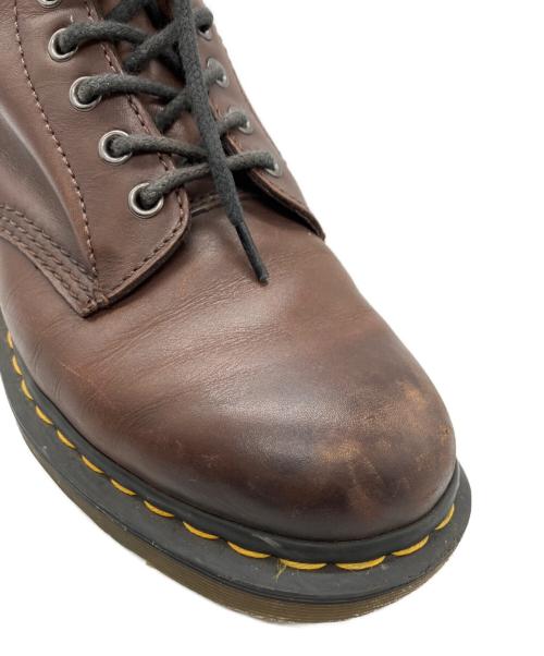 Dr.Martens（ドクターマーチン）Dr.Martens (ドクターマーチン) PASCAL8ホールブーツ （パスカル8ホールブーツ） ブラウン サイズ:UK8の古着・服飾アイテム