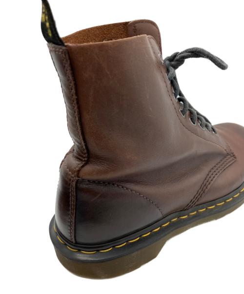 Dr.Martens（ドクターマーチン）Dr.Martens (ドクターマーチン) PASCAL8ホールブーツ （パスカル8ホールブーツ） ブラウン サイズ:UK8の古着・服飾アイテム