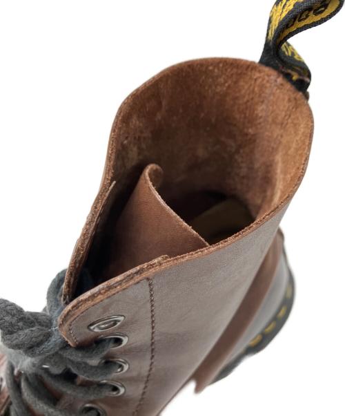 Dr.Martens（ドクターマーチン）Dr.Martens (ドクターマーチン) PASCAL8ホールブーツ （パスカル8ホールブーツ） ブラウン サイズ:UK8の古着・服飾アイテム