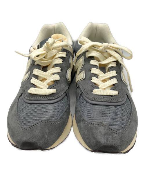 NEW BALANCE（ニューバランス）NEW BALANCE (ニューバランス) ローカットスニーカー グレー サイズ: 24.5cmの古着・服飾アイテム