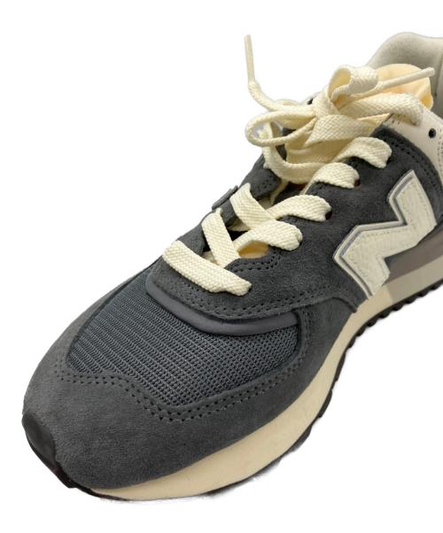 NEW BALANCE（ニューバランス）NEW BALANCE (ニューバランス) ローカットスニーカー グレー サイズ: 24.5cmの古着・服飾アイテム