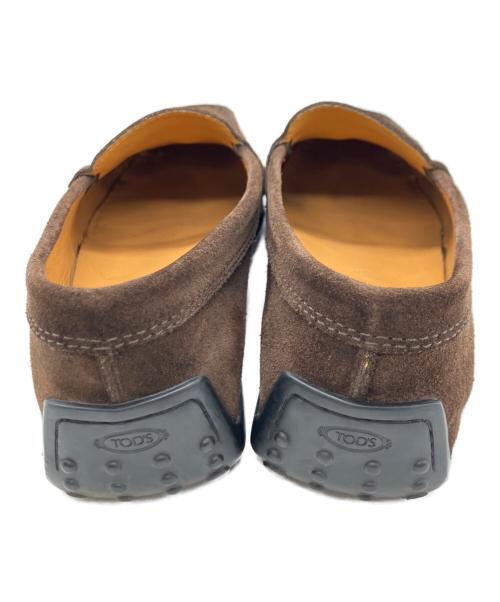 TOD'S（トッズ）TOD'S (トッズ) Tビットドライビングシューズ ブラウン サイズ:37 2/1の古着・服飾アイテム