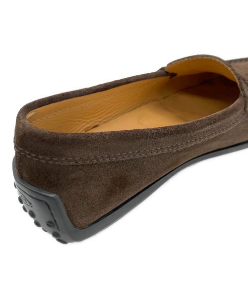 TOD'S（トッズ）TOD'S (トッズ) Tビットドライビングシューズ ブラウン サイズ:37 2/1の古着・服飾アイテム