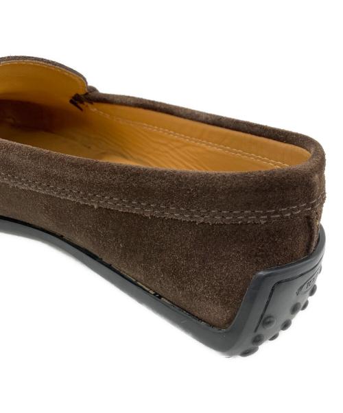 TOD'S（トッズ）TOD'S (トッズ) Tビットドライビングシューズ ブラウン サイズ:37 2/1の古着・服飾アイテム