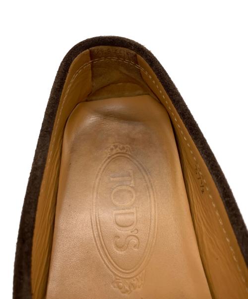 TOD'S（トッズ）TOD'S (トッズ) Tビットドライビングシューズ ブラウン サイズ:37 2/1の古着・服飾アイテム