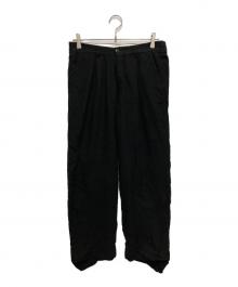 SUPREME（シュプリーム）の古着「Pleated Trouser（プリーテッドトラウザー）」｜ブラック