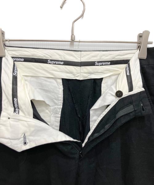 SUPREME（シュプリーム）SUPREME (シュプリーム) Pleated Trouser（プリーテッドトラウザー） ブラック サイズ:30の古着・服飾アイテム