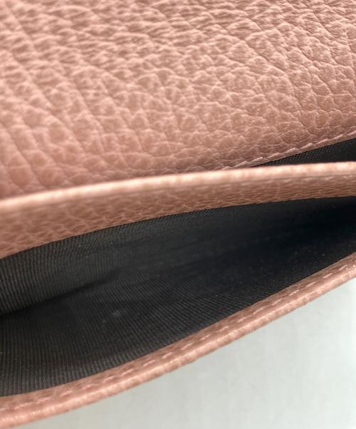 GUCCI（グッチ）GUCCI (グッチ) カードケース ピンクの古着・服飾アイテム