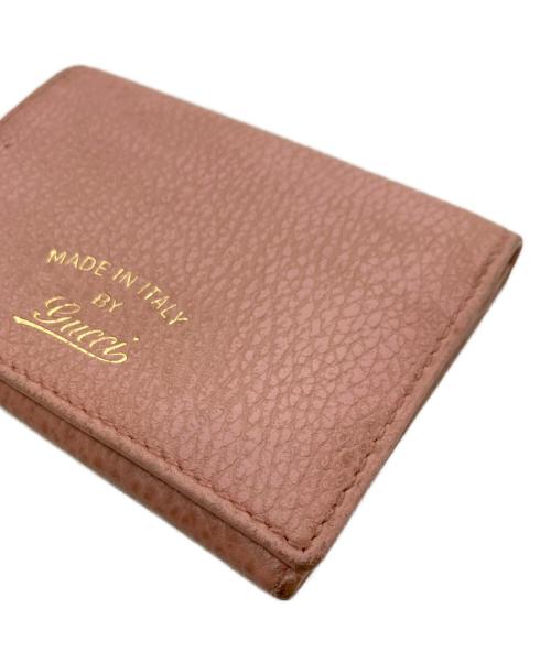 GUCCI（グッチ）GUCCI (グッチ) カードケース ピンクの古着・服飾アイテム