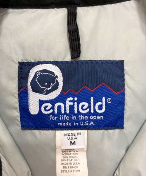 Pen Field（ペンフィールド）Pen Field (ペンフィールド) ダウンベスト ブラック サイズ:Mの古着・服飾アイテム