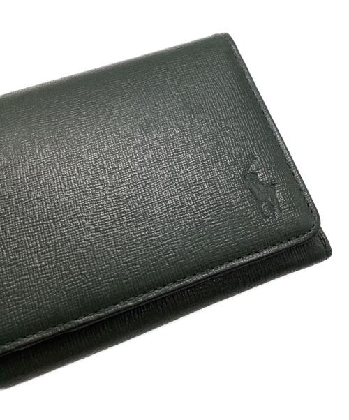 POLO RALPH LAUREN（ポロ・ラルフローレン）POLO RALPH LAUREN (ポロ・ラルフローレン) ロングウォレット グリーンの古着・服飾アイテム