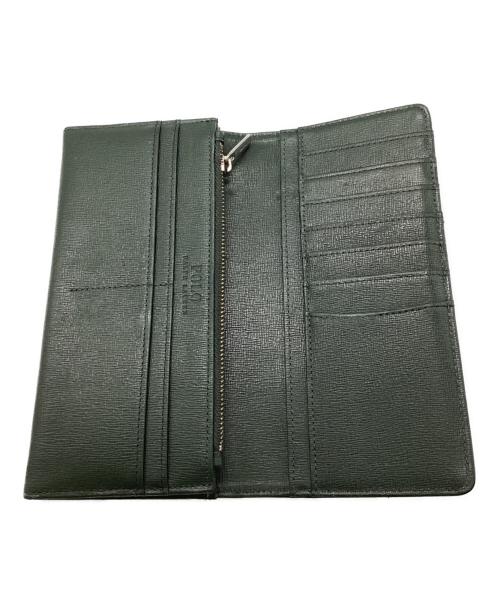 POLO RALPH LAUREN（ポロ・ラルフローレン）POLO RALPH LAUREN (ポロ・ラルフローレン) ロングウォレット グリーンの古着・服飾アイテム