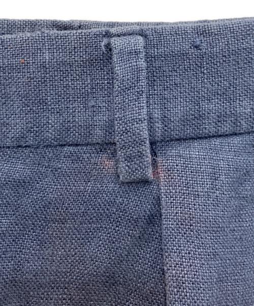 POLO RALPH LAUREN（ポロ・ラルフローレン）POLO RALPH LAUREN (ポロ・ラルフローレン) リネンタックパンツ ネイビー サイズ:32の古着・服飾アイテム