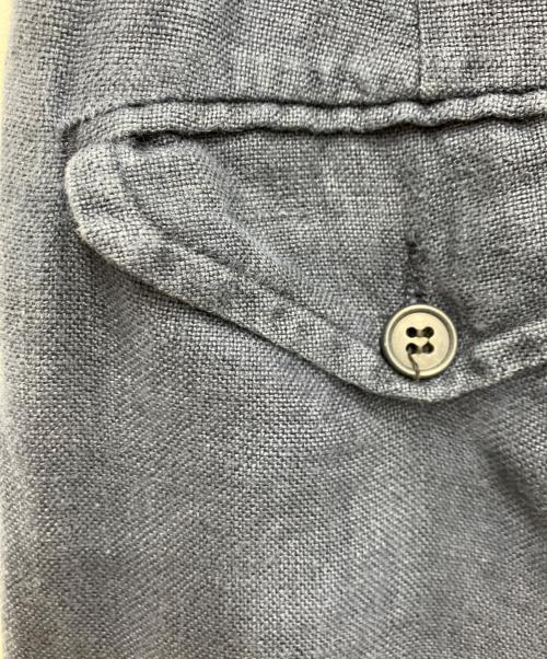POLO RALPH LAUREN（ポロ・ラルフローレン）POLO RALPH LAUREN (ポロ・ラルフローレン) リネンタックパンツ ネイビー サイズ:32の古着・服飾アイテム