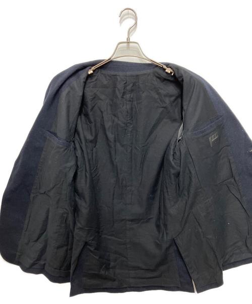 SOPHNET.（ソフネット）SOPHNET. (ソフネット) LIGHT STRETCH TWEED 2BUTTON JACKET ネイビー サイズ:Ｌの古着・服飾アイテム