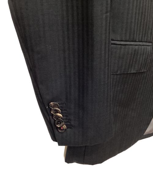 BLACK LABEL CRESTBRIDGE（ブラックレーベル クレストブリッジ）BLACK LABEL CRESTBRIDGE (ブラックレーベル クレストブリッジ) ウールテーラードジャケット ブラック サイズ:36Rの古着・服飾アイテム