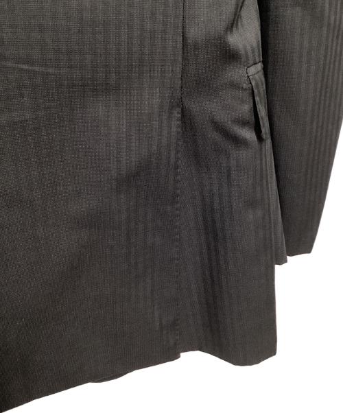BLACK LABEL CRESTBRIDGE（ブラックレーベル クレストブリッジ）BLACK LABEL CRESTBRIDGE (ブラックレーベル クレストブリッジ) ウールテーラードジャケット ブラック サイズ:36Rの古着・服飾アイテム
