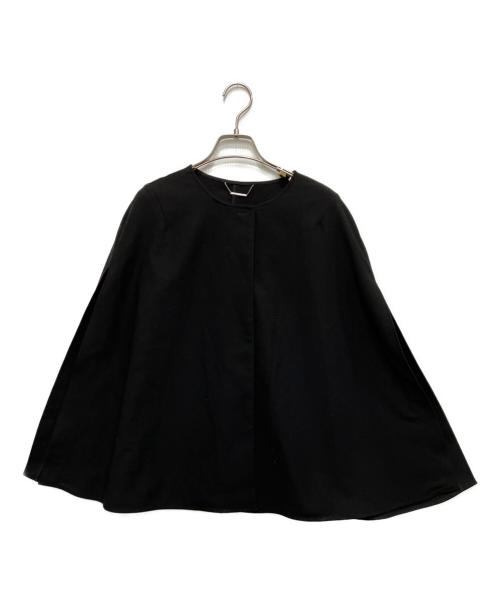 CELFORD（セルフォード）CELFORD (セルフォード) リボンディテールケープ ブラック サイズ:SIZE ONEの古着・服飾アイテム