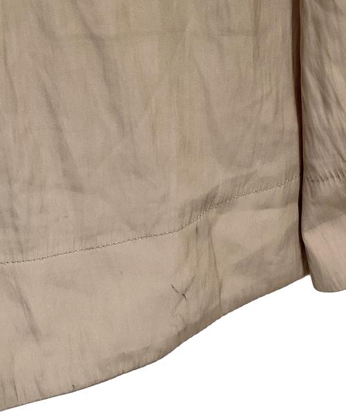 COCODEAL（ココディール）COCODEAL (ココディール) サテンフリルカラーワンピース ブラウン サイズ:2の古着・服飾アイテム