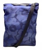 marimekkoマリメッコ）の古着「NEAT CROSSBODY UNIKKO Mショルダーバッグ（ニートクロスボディウニッコMショルダーバッグ）」｜ネイビー