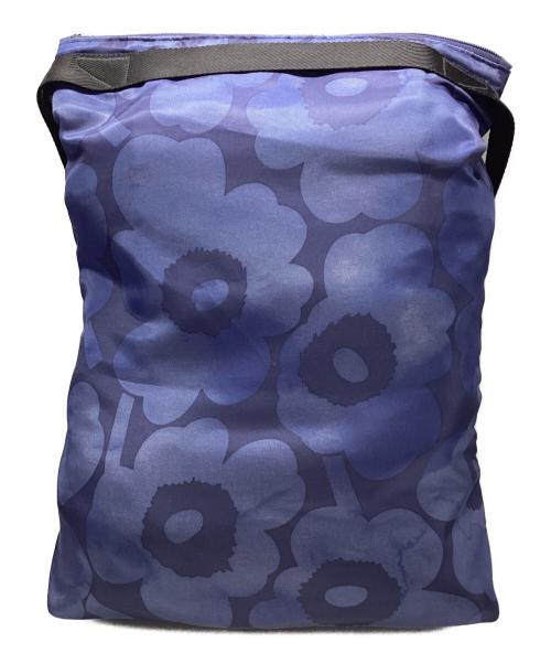 marimekko（マリメッコ）marimekko (マリメッコ) NEAT CROSSBODY UNIKKO Mショルダーバッグ（ニートクロスボディウニッコMショルダーバッグ） ネイビーの古着・服飾アイテム