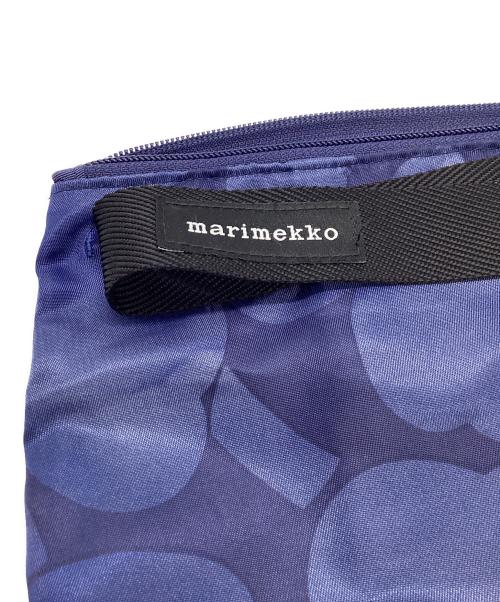 marimekko（マリメッコ）marimekko (マリメッコ) NEAT CROSSBODY UNIKKO Mショルダーバッグ（ニートクロスボディウニッコMショルダーバッグ） ネイビーの古着・服飾アイテム